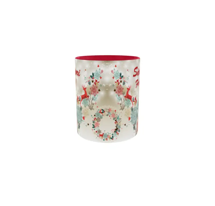 Sarbatori fericite, cana ceramica, 330ml, model cgs1712v